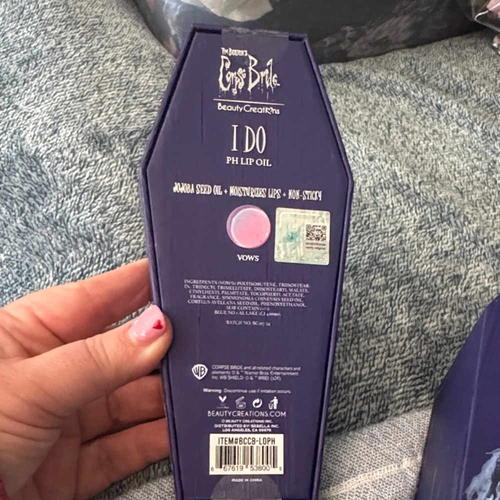 Corpse Bride Everlasting Setting Mist and Lip Oil Set - Picture 2 of 4